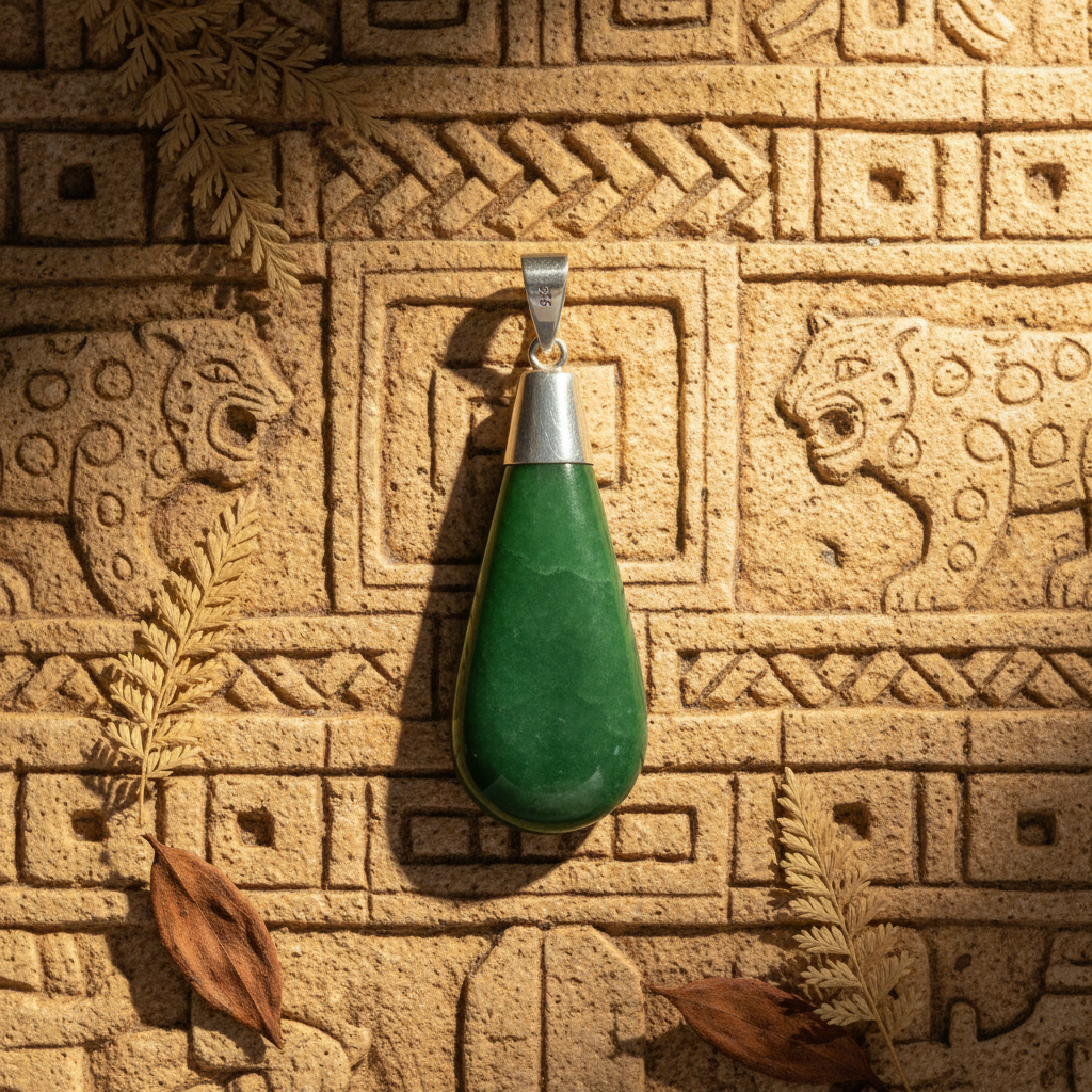 Dije Gota Jade y Plata